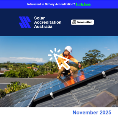 SAA November newsletter tile with blur